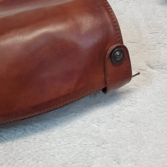 Frye Tan Brown Leather Cowgirl Western Bohemian Rodeo Boho Riding Tall Boots 7 B - Picture 8 of 16